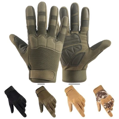 Riding Full Finger Gloves Non-slip Lightweight for Motorcycle Cycling Driving  - image 1 of 4