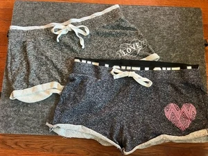 Set Of 2 No Boundaries Soft Comfortable, Elastic Waist Sleep Shorts Size 2XL - Picture 1 of 7