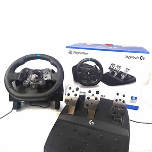 Logitech PS4 - G923 Trueforce Racing Wheel - Lenkrad + Pedale Zustand: gut - Bild 1 von 5