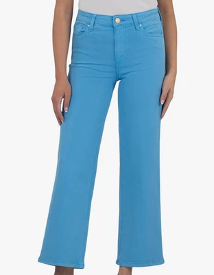 Kut From The Kloth Women's Women's Charlotte High Rise Wide Leg Bahama Sz 16 NWT - Image 1 of 4