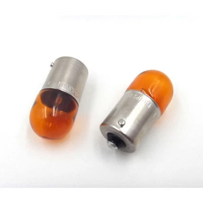 2x Philips RY10W 12V10W 12093 BAU15s lamp original auto car turn signal light - Image 1 of 3