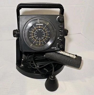 Humminbird ICE 35 Fishing Flasher With Battery and Transducer, Tested  - Image 1 of 4