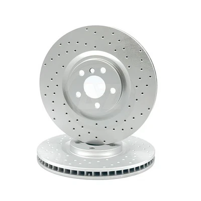 Par de discos de freno delanteros de rendimiento perforado para BMW M135i xDrive 2019- F40 360 mm Foto 1 de 4