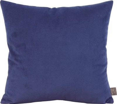 Luxurious Bella Royal Blue Velvet Pillow - Image 1 of 2