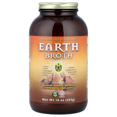 HealthForce Superfoods Vitamineral Earth V 3 2 17 65 oz 500 g sem glúten, cru, - Imagem 1 de 2