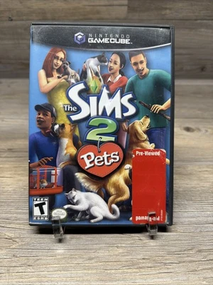 The Sims 2 Pets ( Nintendo GameCube, 2005) No Manual Tested READ !!!!! - Image 1 of 4