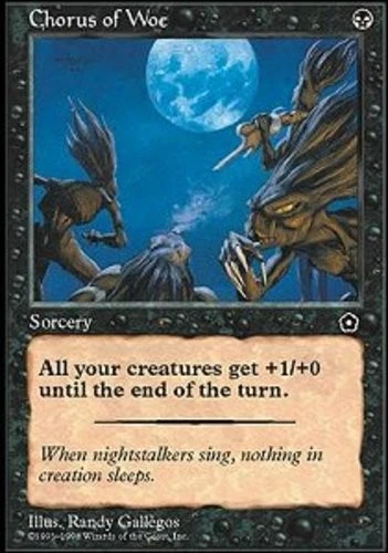 Chorus of Woe - Portal Second Age # MTG Magic The Gathering - Image 1 of 1