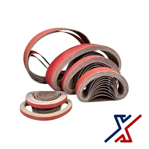 3" x 10 11/16" 320 Grit Cloth Backed Aluminum Oxide Sanding Belts by X1Tools - Picture 1 of 52