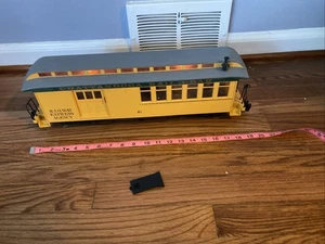 LGB 16 Spur G Chattanooga Rail Road beleuchteter Gepäckwagen mit Metallrädern - Bild 1 von 12