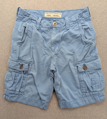 American Eagle Outfitters Shorts Mens 30 Blue Classic Cargo 100% Cotton - Image 1 of 4