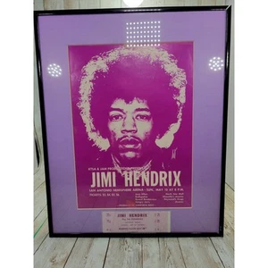 Jimi Hendrix San Antonio TX 10 May 1970 Concert Flyer Handbill Hemisphere Arena - Picture 1 of 7