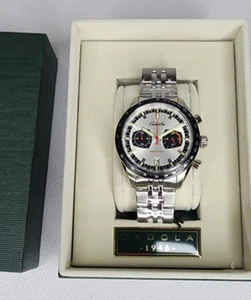 Cadola Ice White Endurance Meca-Quartz 100m wristwatch - Picture 1 of 8