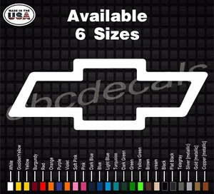 Chevy bowtie chevrolet sticker  Diesel Decal chevy Truck Stickers 25 colors 001 - Bild 1 von 1