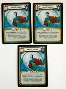 Moshi Amika (3) L5R Legend of the Five Rings CCG Diamond Edition DE - Bild 1 von 1