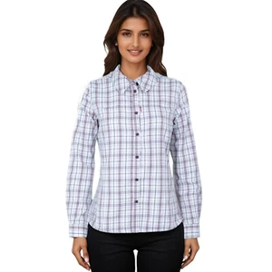 Icepeak Damen Hemdbluse Bluse Hemd Outdoor Wandern Freizeit Gr.38 pflegeleicht - Bild 1 von 6