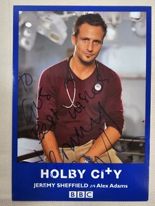 Jeremy Sheffield Ins Color Signed Autographed 3x6 Photo Card Holby City BBC - Picture 1 of 1