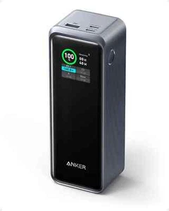 Anker A1340011  Prime 27650mAh Power Bank 250W 3-Port BLACK - Picture 1 of 6
