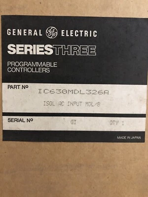GE FAUNC IC630MDL326A *New* - Image 1 of 2