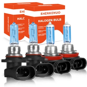 For Toyota Camry 2007-2017 Combo 4PC Halogen Headlight High Low Beam Bulbs 4200K - Picture 1 of 17