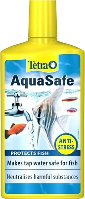 TÉTRA Tetra AquaSafe Water Conditioner – Tap Water Safe for Fish & Plants Aquarium UK