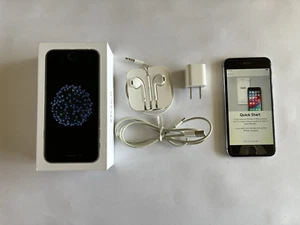 Apple iPhone 6 A1549 Silver 16GB Unlocked No Sim w/Box & Accessories - Picture 1 of 3