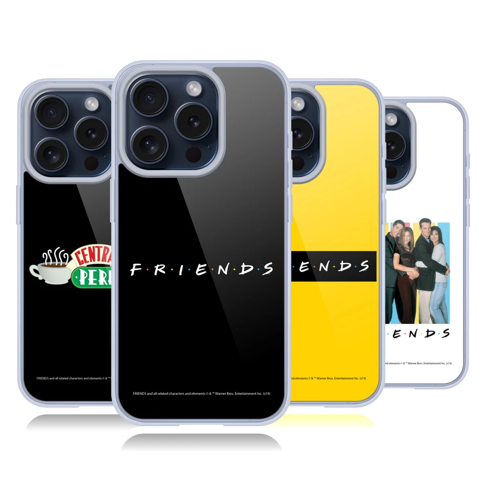 LOGOTIPOS OFICIAIS DE PROGRAMAS DE TV AMIGOS CAPA GEL MACIA PARA CELULARES APPLE iPHONE - Imagem 1 de 4