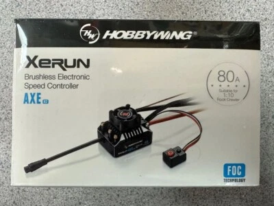 Hobbywing AXE R2 1/10 Waterproof Brushless ESC HWI30112102 NEW!! - Image 1 of 4