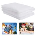 Thickened Christmas Village Snow Party Table Runner White Photo Backdrop