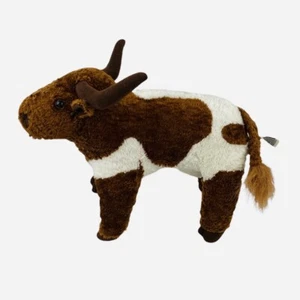 Longhorn Bull 2007 Zoona 12" Cow Plush Texas RGU Handmade UT Football Hook Em - Picture 1 of 12