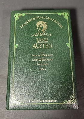1982 World Masterpieces Jane Austen Book Pride & Prej./Abbey/Emma/Persuasion - Image 1 of 4