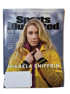 MIKAELA SHIFFRIN SPORTS ILLUSTRATED MARCH 2020 REMEMBERING KOBE BRYANT USA - Picture 1 of 1