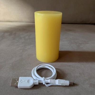 Vela LED recarregável tipo flip RICH ROSE (XL-14 Hr) -12 cores (conjunto com 2 peças) - Imagem 1 de 4