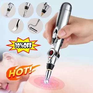 Electric Acupuncture Pen Pain Relief Point Massage Electronic Meridian E - Picture 1 of 14