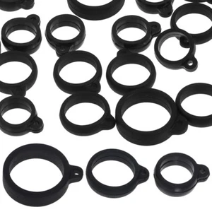 30 Pcs Silikon-Aufhängering Mann Pen-Anti-verlorene Gummi-Ringe Gadget-Ringe - Zdjęcie 1 z 12