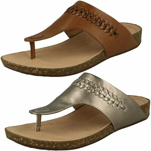 Mujer sin Estructura By Clarks Elegante de Dedo Sandalias 'Un Perri Vibe ' - Picture 1 of 10