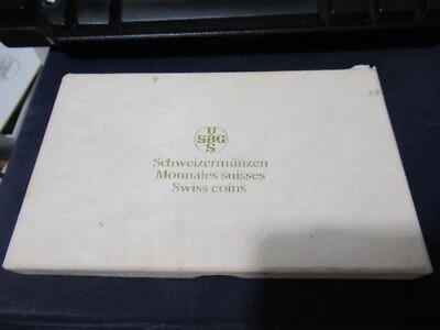 Rare Swiss Silver Coins Set, 1965-B, Union Bank of Switzerland, 9 Coins - Image 1 of 4