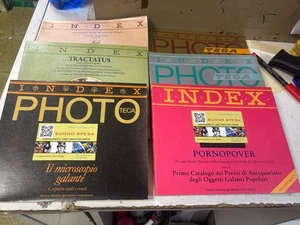 B15 INDEX PHOTO TECA Da 1 A 5 Serie In Italiano Libreria Pocket2000 - Foto 1 di 3