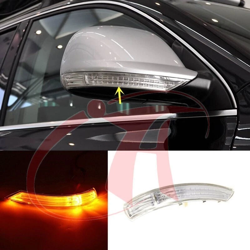 ❆ Luz de espejo retrovisor lateral derecho/pasajero para VW Volkswagen Touareg 08-10 Foto 1 de 4