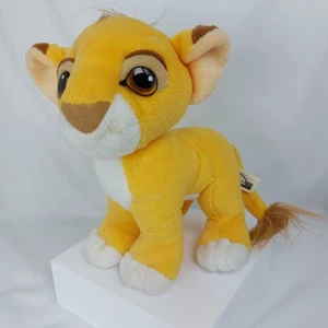 Vintage 1993 König der Löwen küssend Plüsch Simba Magnet Nase Kuss Disney 8 Zoll - Bild 1 von 7