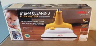 New HAAN FS20+ STEAM CLEANING FLOOR SANITIZER with Deluxe Sanitizing Tray - Image 1 of 4