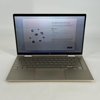 HP Envy x360 13.3 FHD TOUCH i7-1185G7 3.00GHz 8GB 512GB SSD - MUFFLED SPEAKERS - Image 1 of 4