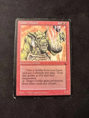 Goblin Wizard The Dark Regular Mtg MP - Image 1 of 2