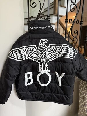 МАЛЬЧИК LONDON EAGLE КУРТКА/ПУХОВИК, ДВУСТОРОННИЙ, РАЗМЕР БОЛЬШОЙ - Изображение 1 из 4