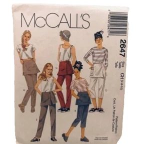 #2647 McCalls JUNIORS pants sewing pattern size 7-10 - Picture 1 of 4