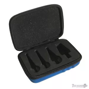IRWIN STORAGE SOFT CASE SUIT 4 HIGH SPEED STEEL STEP METRIC DRILL BITS CASE ONLY - Picture 1 of 2