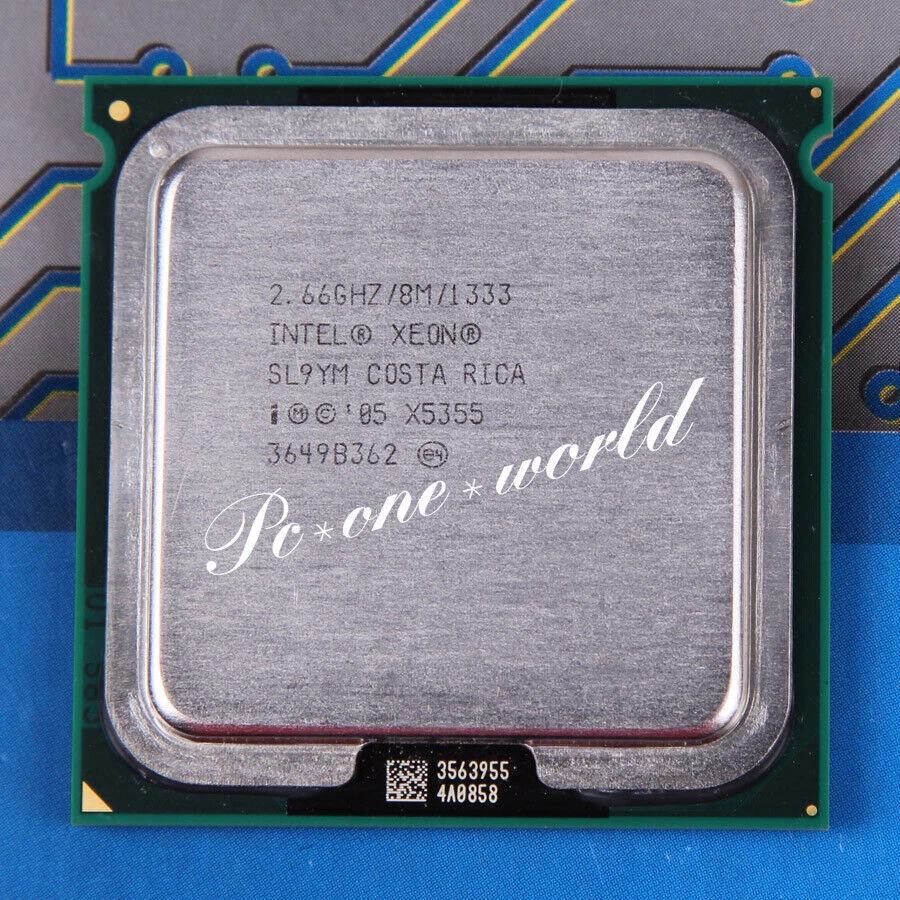 Intel Xeon X5355 X5365 X5450 X5460 X5470 X5472 X5482(SLBBG) LGA771 Processor CPU - Image 1 of 1