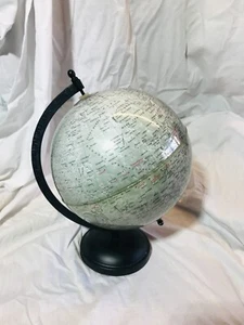 RARO Globo Lunar De Colección Rico Firenze Italia Globo Lunar Mapa Apolo NASA Desembarque - Imagen 1 de 10