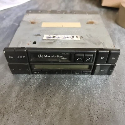 #12 Autoradio Mercedes Benz Classic BE02010 Kassetten Radio 0038206286 mit Code - Bild 1 von 4