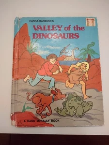 Vintage Hannah Barbera’s Tal der Dinosaurier Rand McNally HC Buch 1975 - Bild 1 von 3