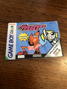 The Powerpuff Girls - BOOKLET ONLY - Nintendo Gameboy Color - Picture 1 of 2